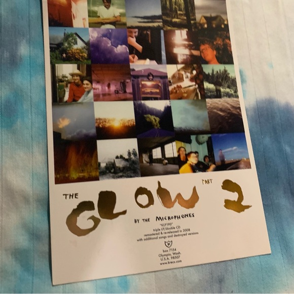 the microphones “the glow” part 2 🎙️k records release promotional poster 2008 - Picture 8 of 12